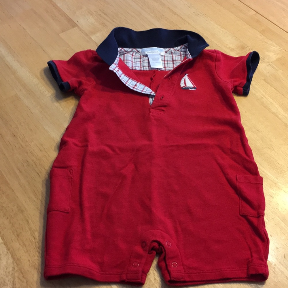Janie and Jack one piece polo.
